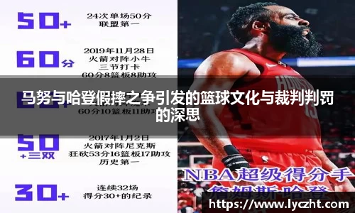 马努与哈登假摔之争引发的篮球文化与裁判判罚的深思